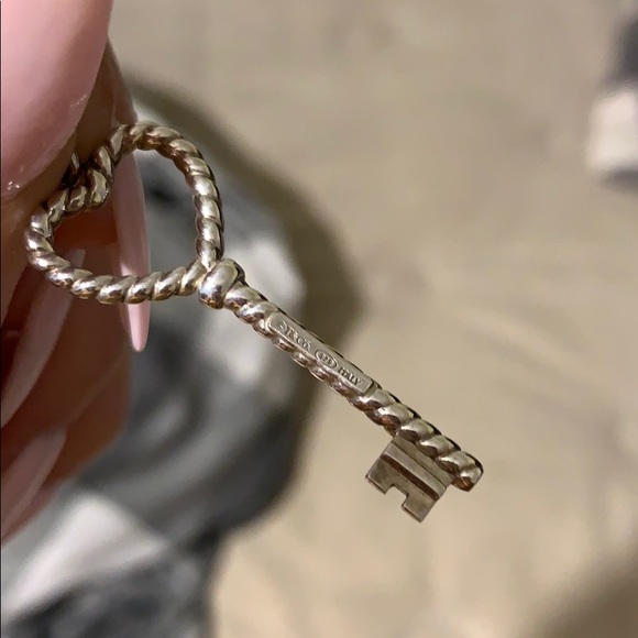 Tiffany & Co. Jewelry - Tiffany heart key necklace charm!!